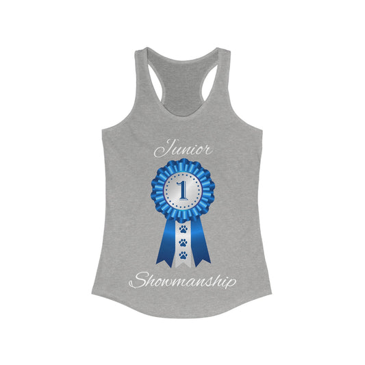Junior Showmanship Women's Racerback Tank