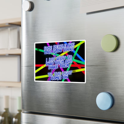 Glow Sticks Vinyl Decal