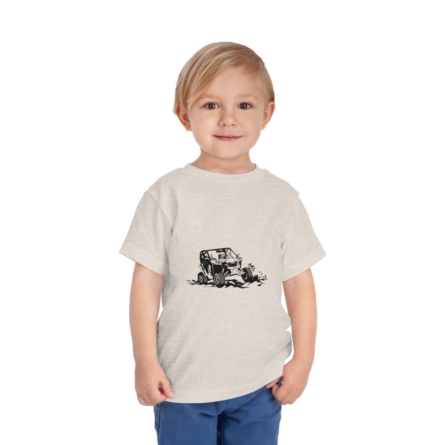 Slingin' Mud Side By Side Toddler Unisex Short Sleeve Crewneck Tee