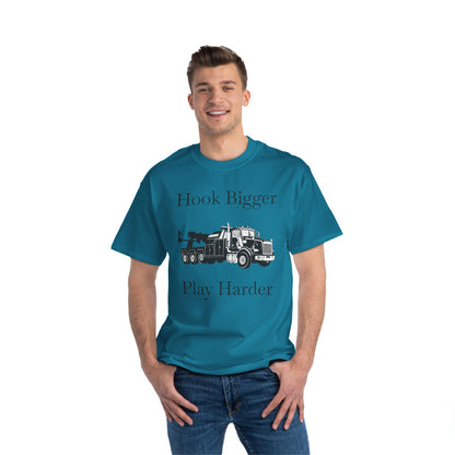 Hook Bigger Men's Short-Sleeve Crewneck Tee