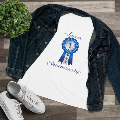 Junior Showmanship Women's Short Sleeve Crewneck Tee