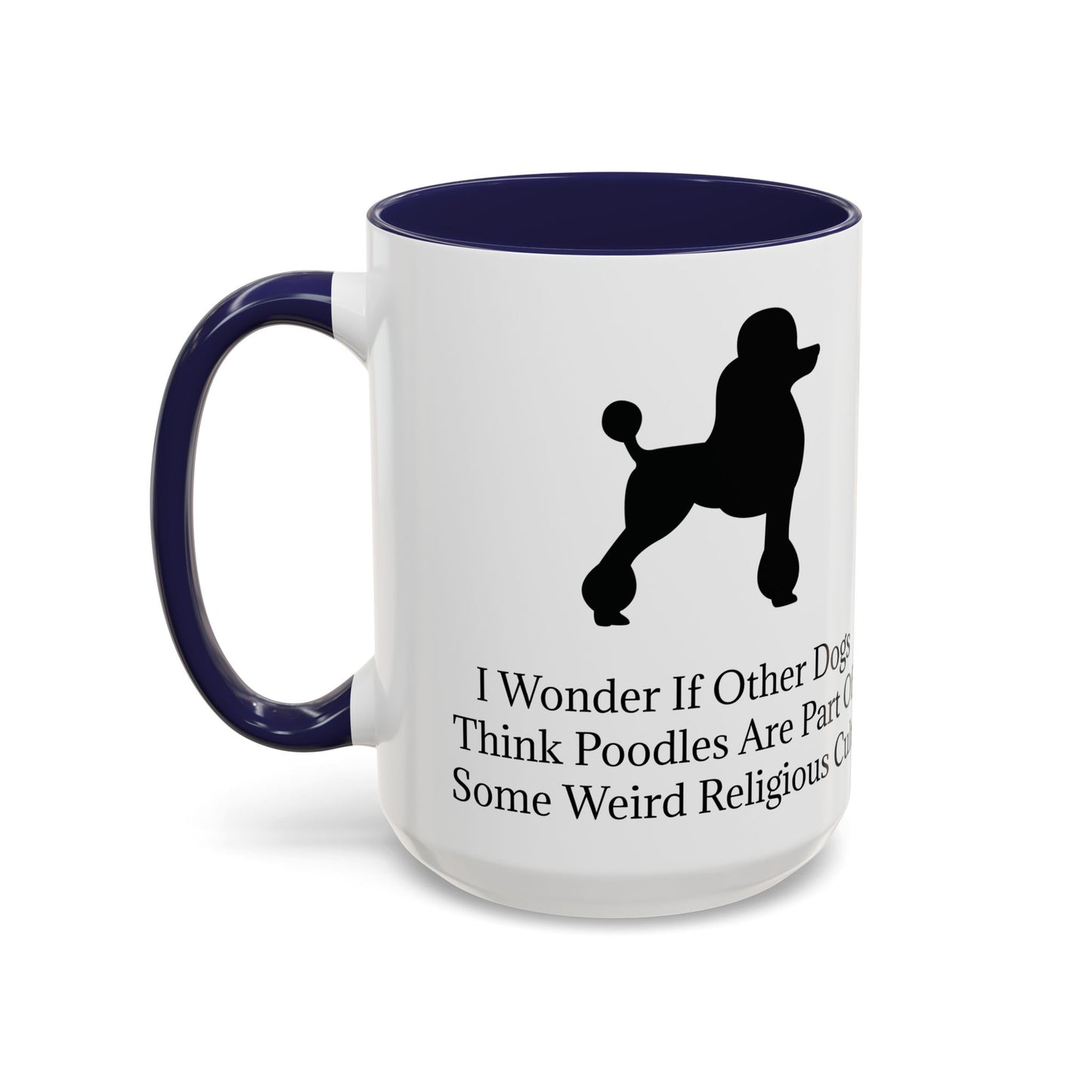 I Wonder 2-Tone Coffee Mug