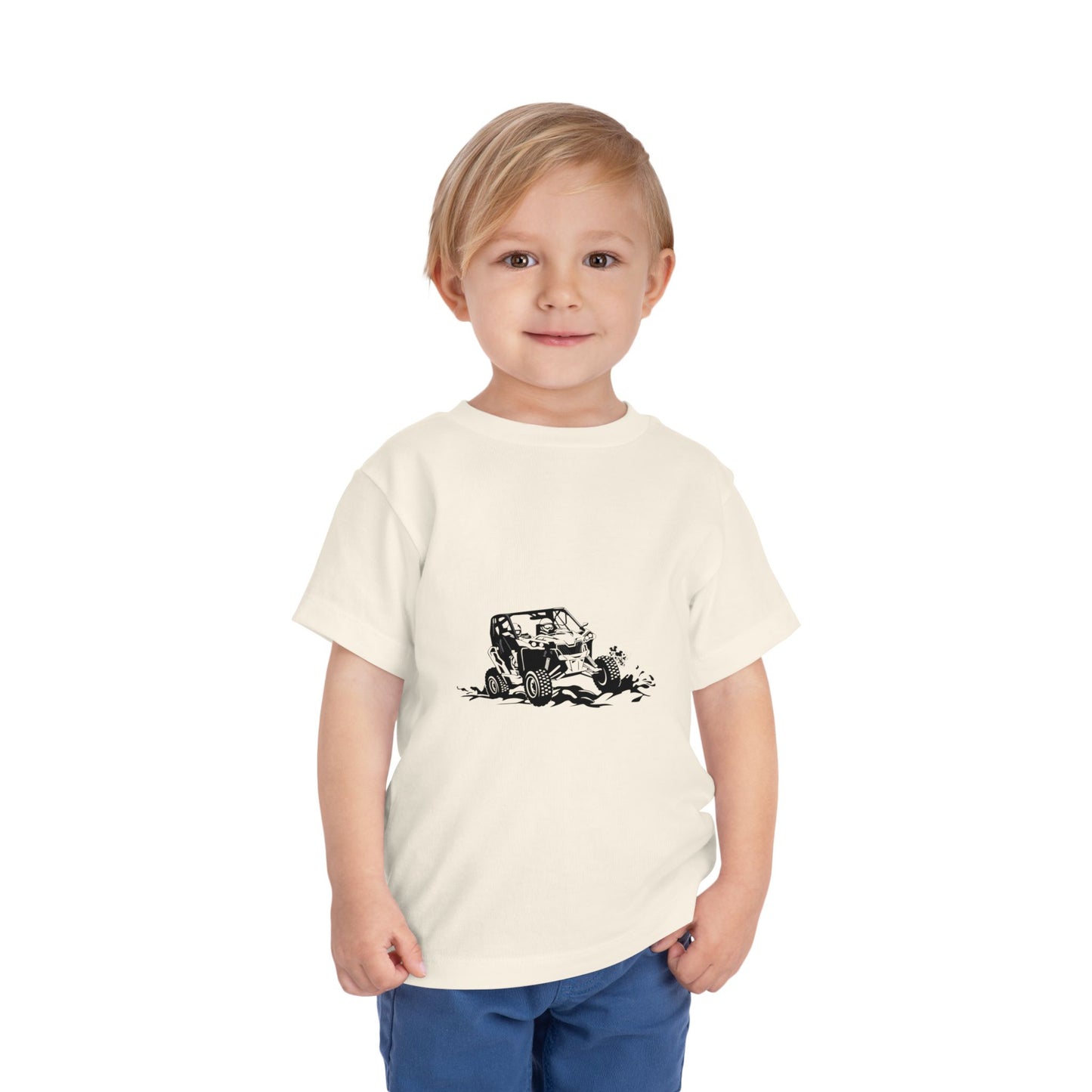 Slingin' Mud Side By Side Toddler Unisex Short Sleeve Crewneck Tee