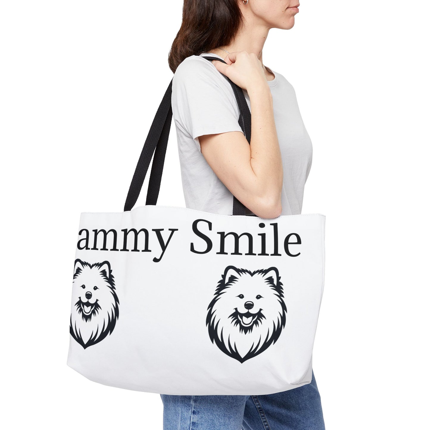 Sammy Smile Weekender Tote Bag