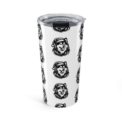 Santa Paws Malamute Tumbler