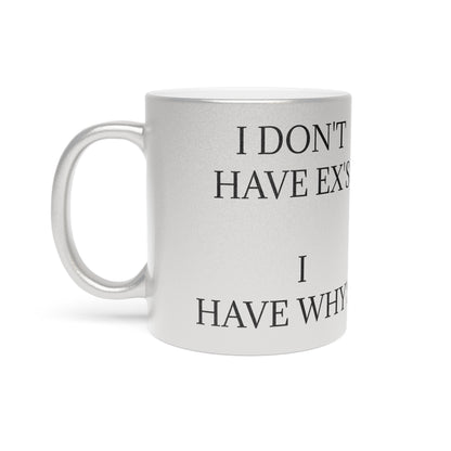 X's And Y's Metallic Coffee Mug