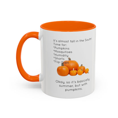 Fall In The South 2-Tone Coffee Mug