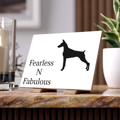 Fearless N Fabulous Ceramic Photo Tile
