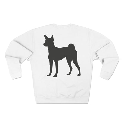 Basenji Silhouette Unisex Crewneck Sweatshirt