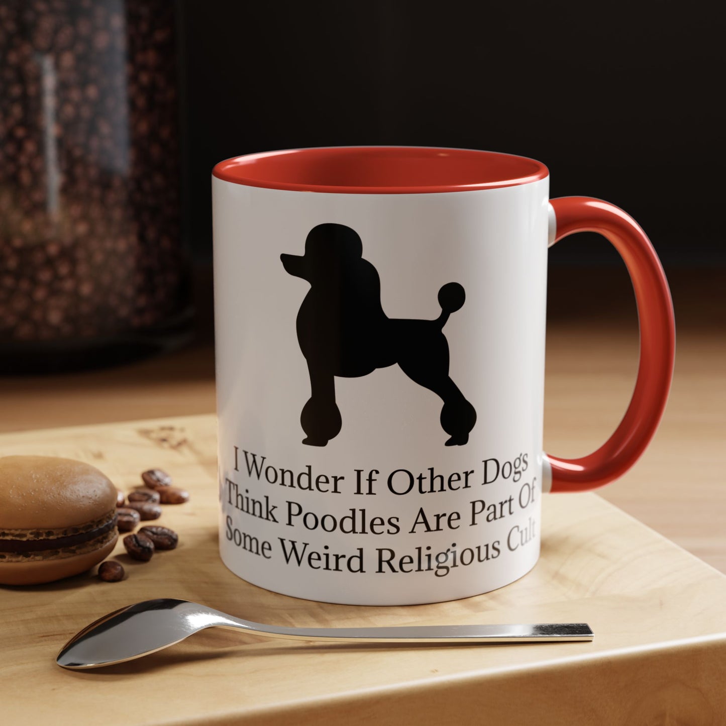 I Wonder 2-Tone Coffee Mug