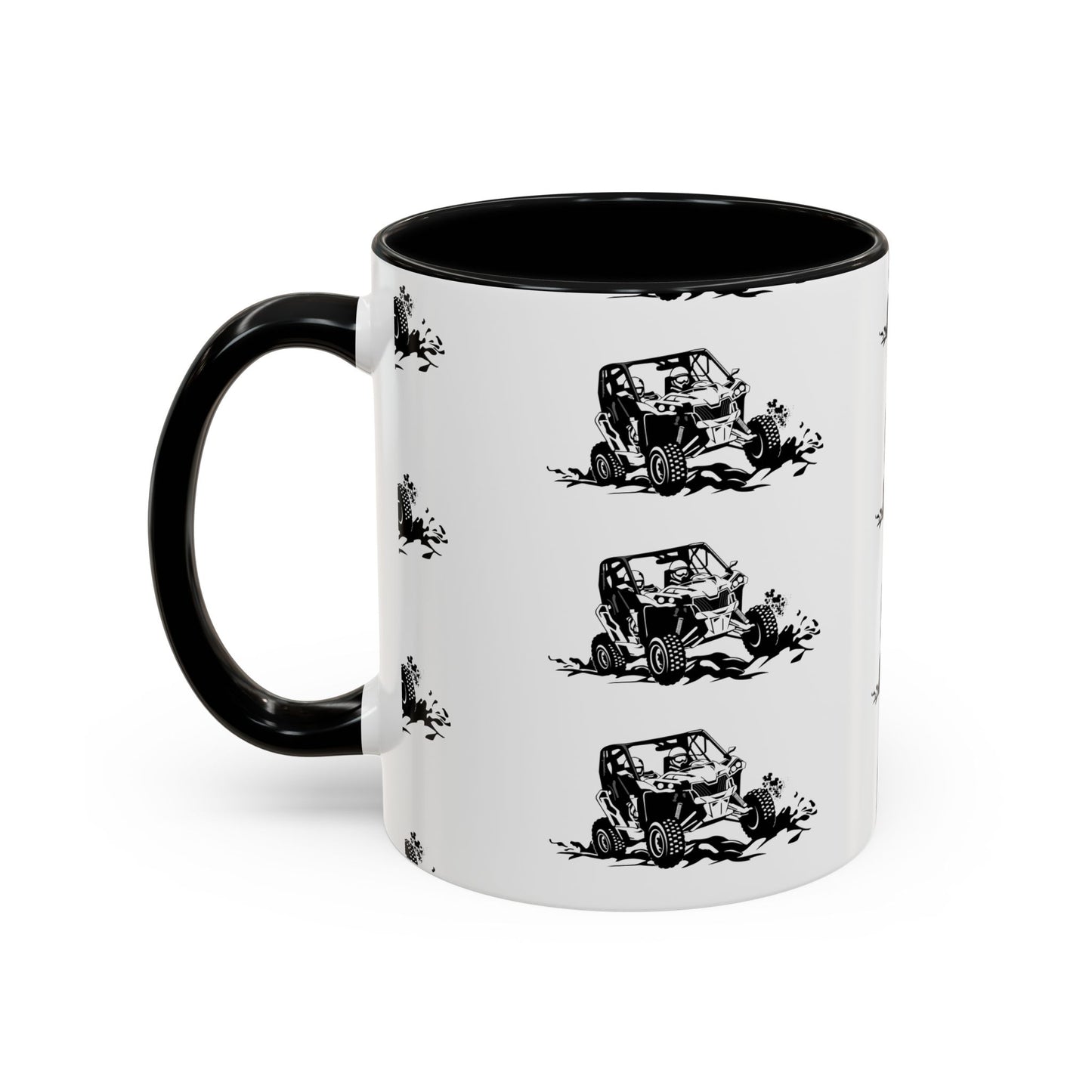 Slingin' Mud Side By Side 2-Tone Coffee Mug