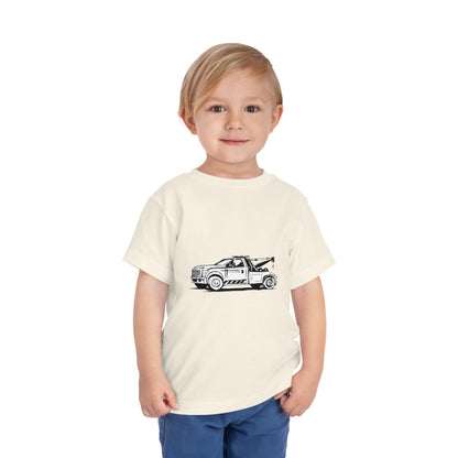 Wheel Lift Tow Truck Toddler Unisex Short Sleeve Crewneck Tee