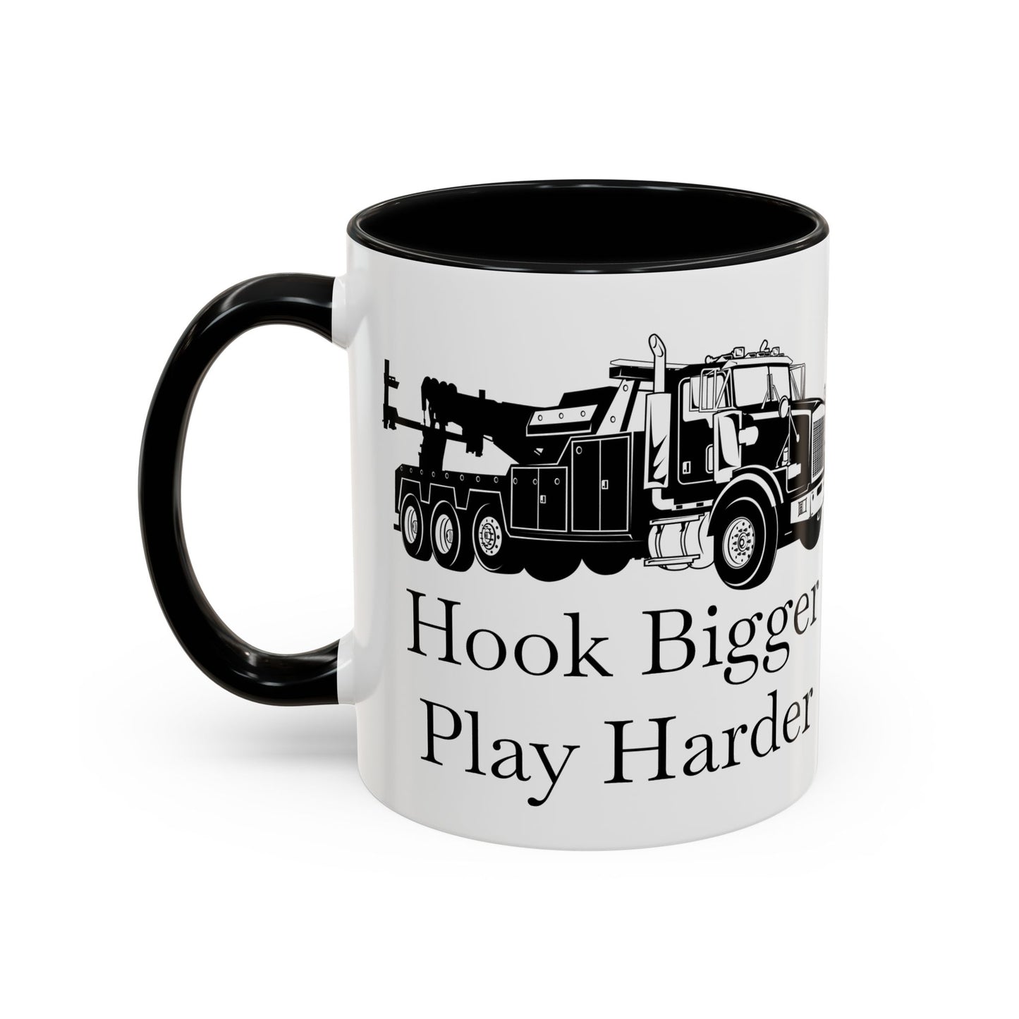 Hook Bigger 2-Tone Coffee Mug