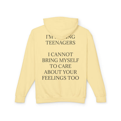 Raising Teenagers Unisex Lightweight Hoodie