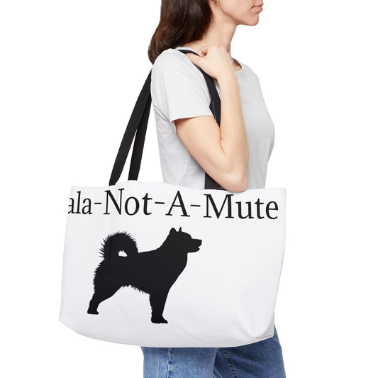 Mala-Not-A-Mute Weekender Tote Bag