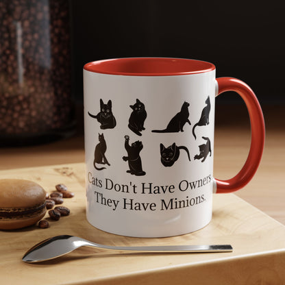 Cat Minions 2-Tone Coffee Mug
