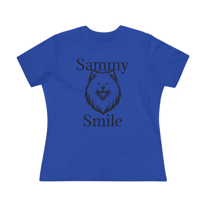 Sammy Smile Women's Short Sleeve Crewneck Tee