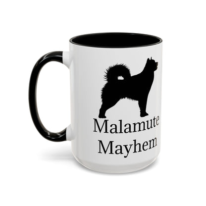 Malamute Mayhem 2-Tone Coffee Mug