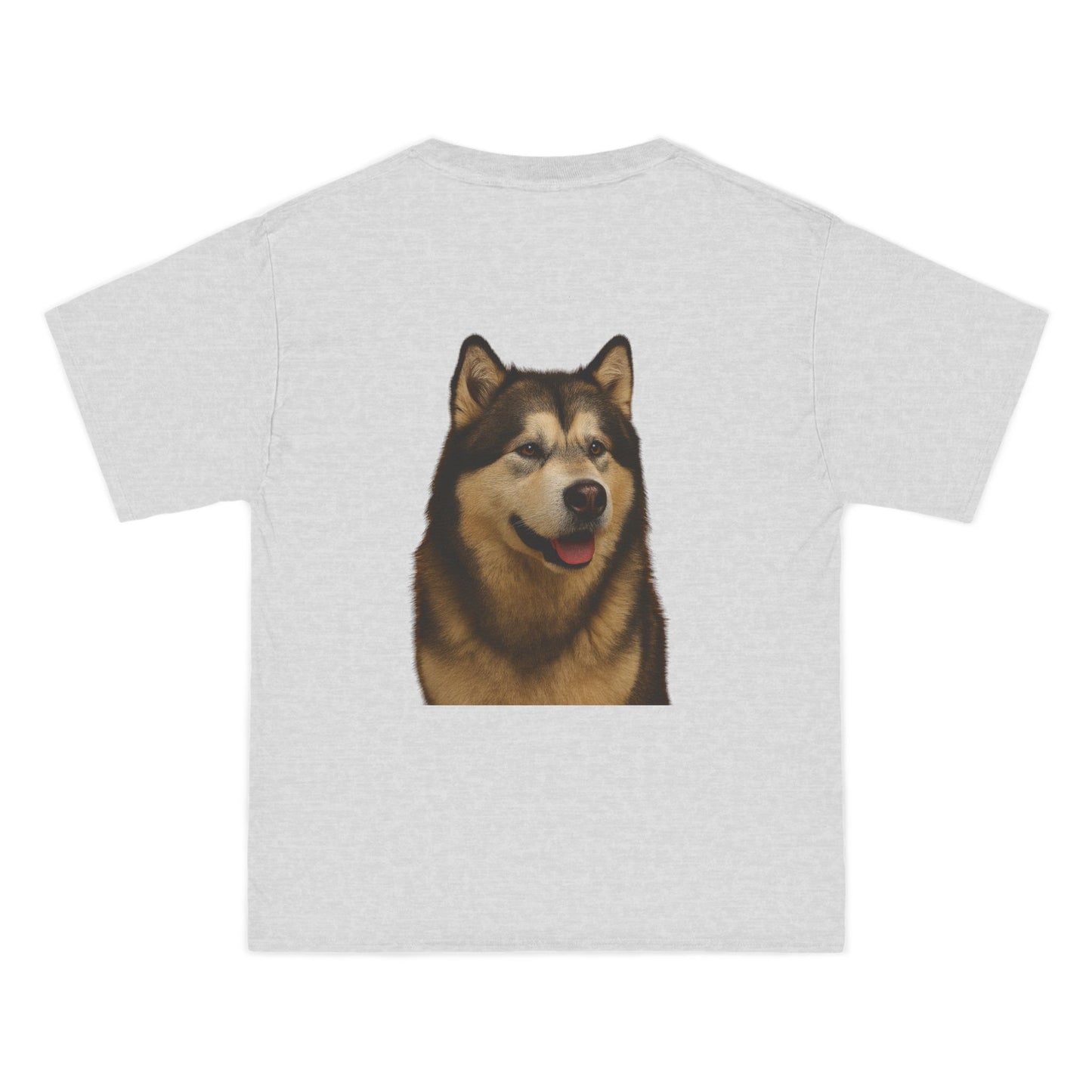 Malamute Head Men's Short-Sleeve Crewneck Tee