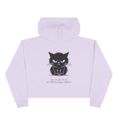 KITTEN Me Women's Crop Hoodie