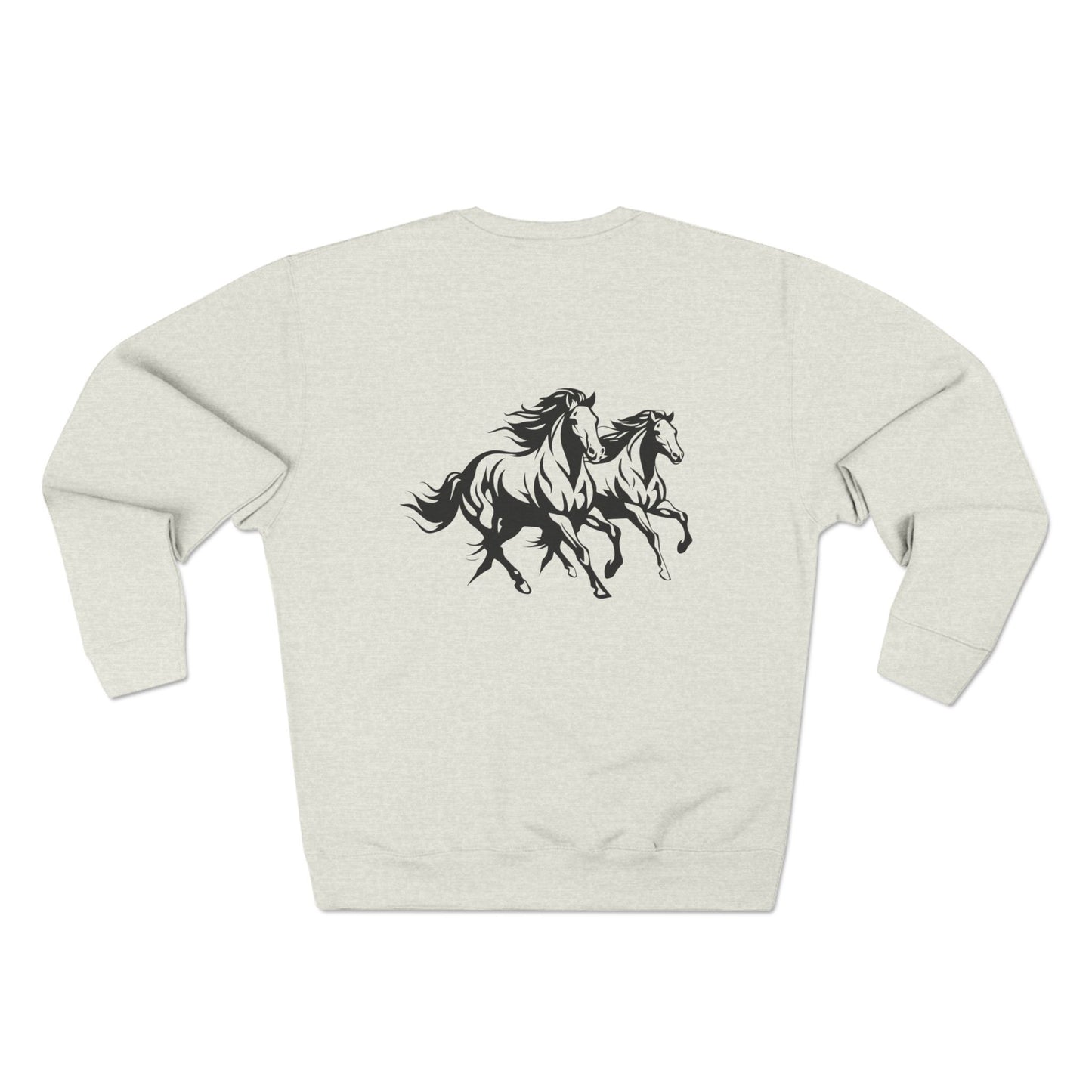 Horsin' Around Unisex Crewneck Sweatshirt