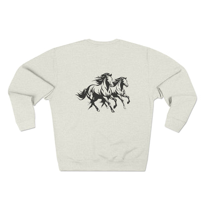 Horsin' Around Unisex Crewneck Sweatshirt