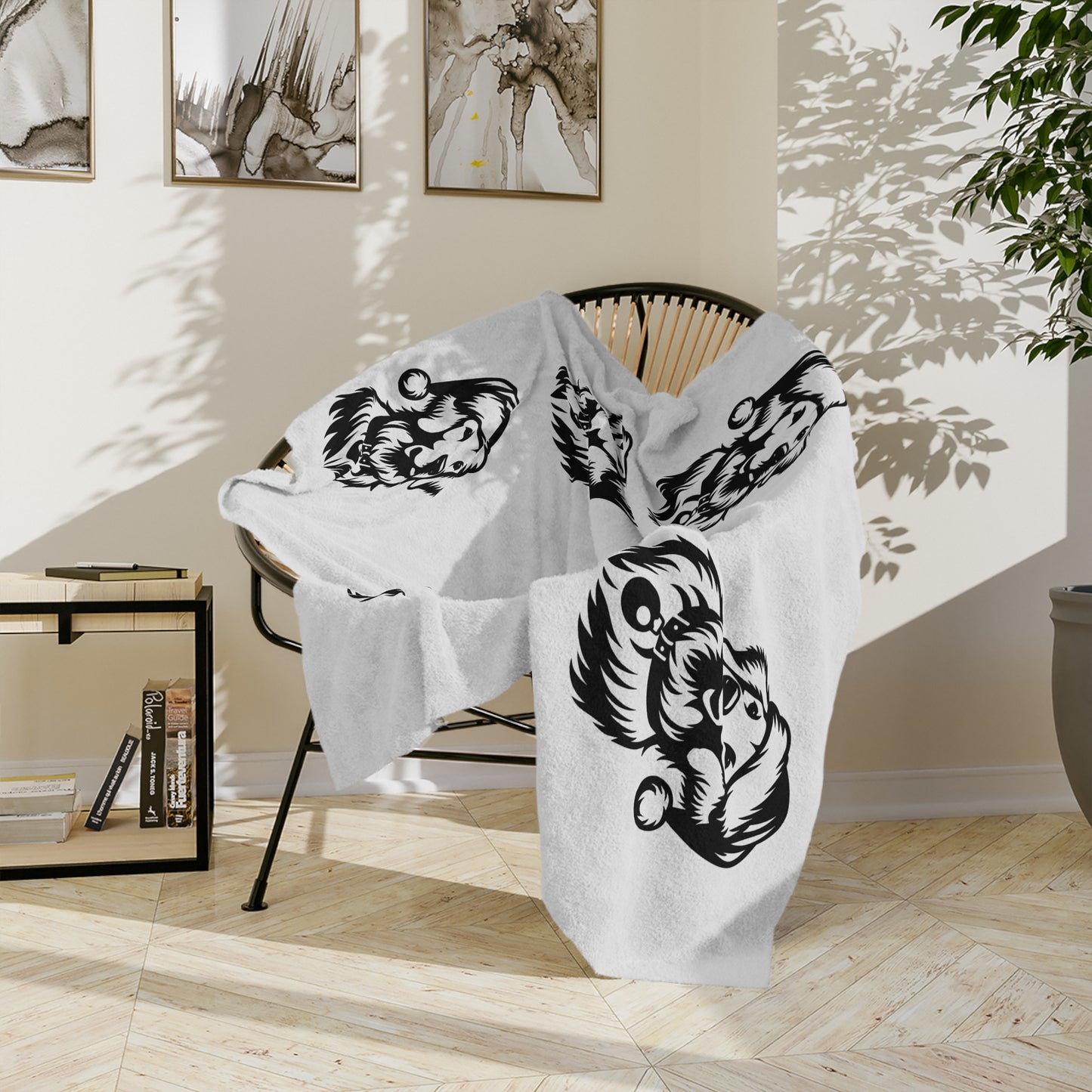 Santa Paws Golden Velveteen Microfiber Blanket