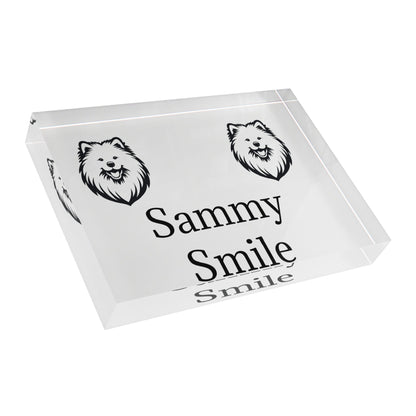Sammy Smile Acrylic Photo Block