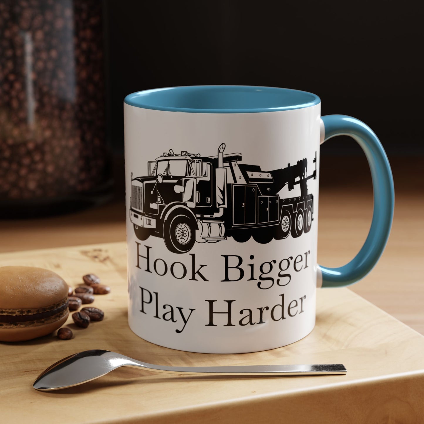 Hook Bigger 2-Tone Coffee Mug