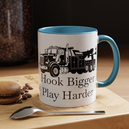 Hook Bigger 2-Tone Coffee Mug