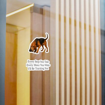 Tracking You Vinyl Decal