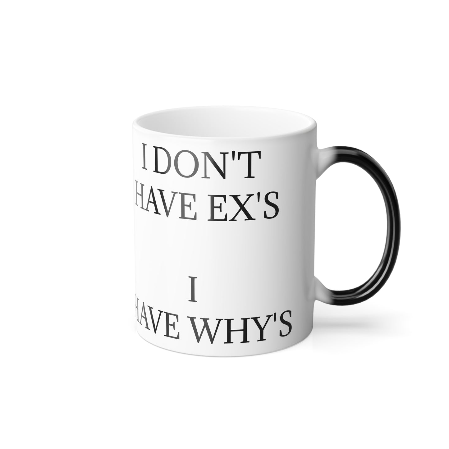 X's And Y's Color Changing Mug