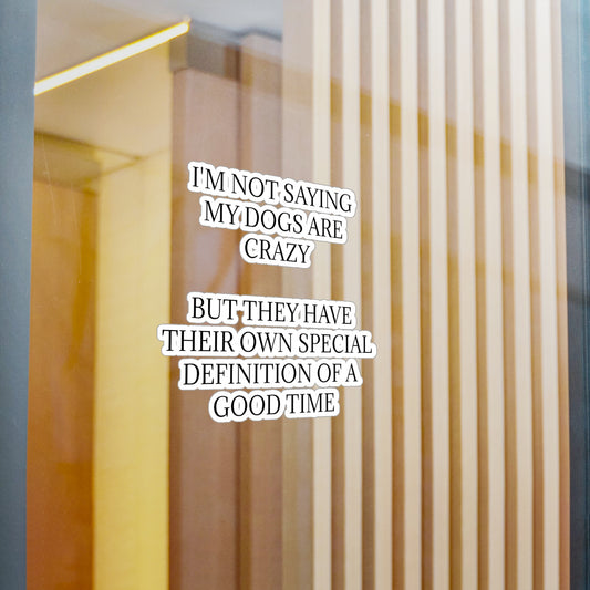 Special Definition Vinyl Decal