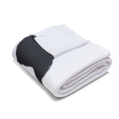 Aussie  Silhouette Arctic Fleece Blanket