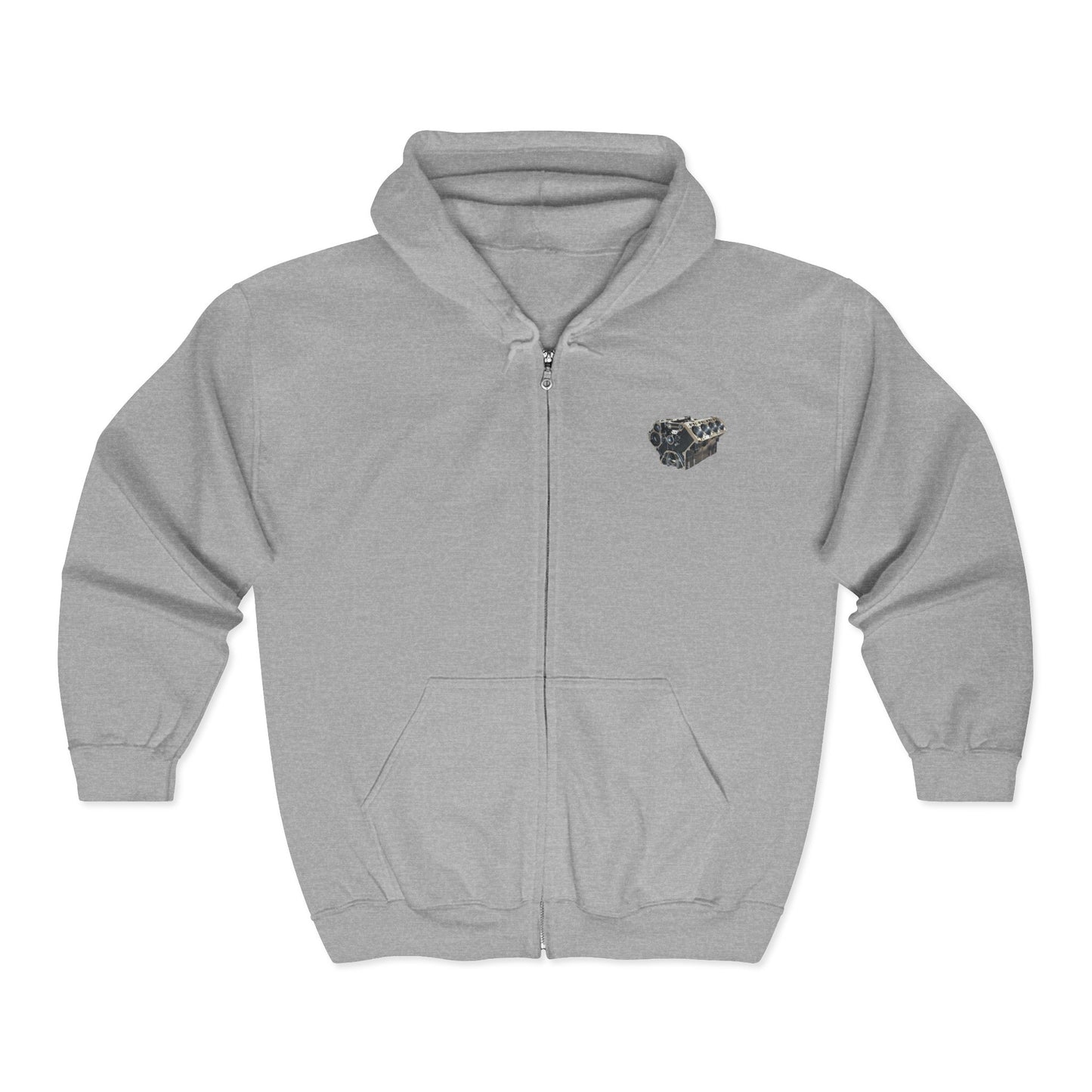 Play With Blocks Unisex Full Zip Hoodie