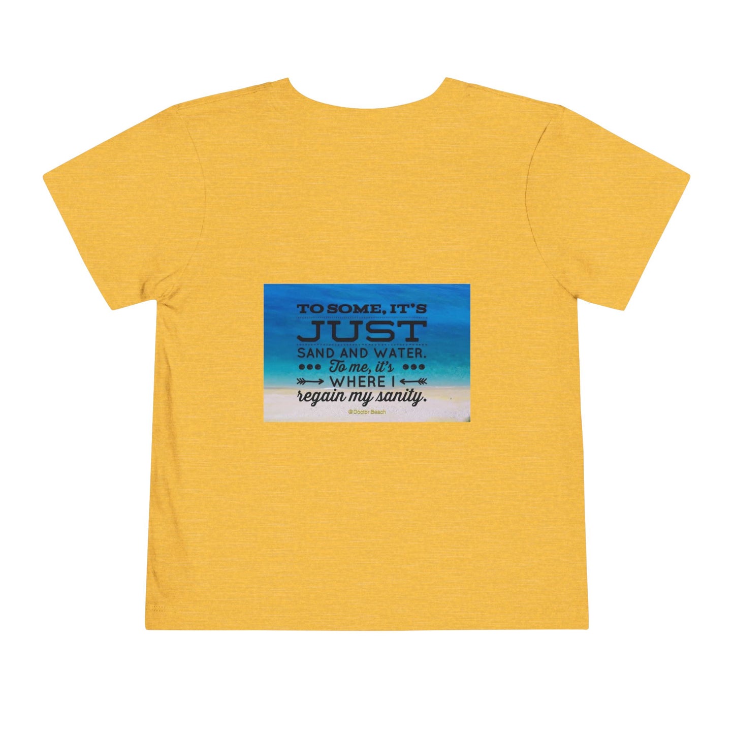 Dr. Beach Toddler Unisex Short Sleeve Crewneck Tee