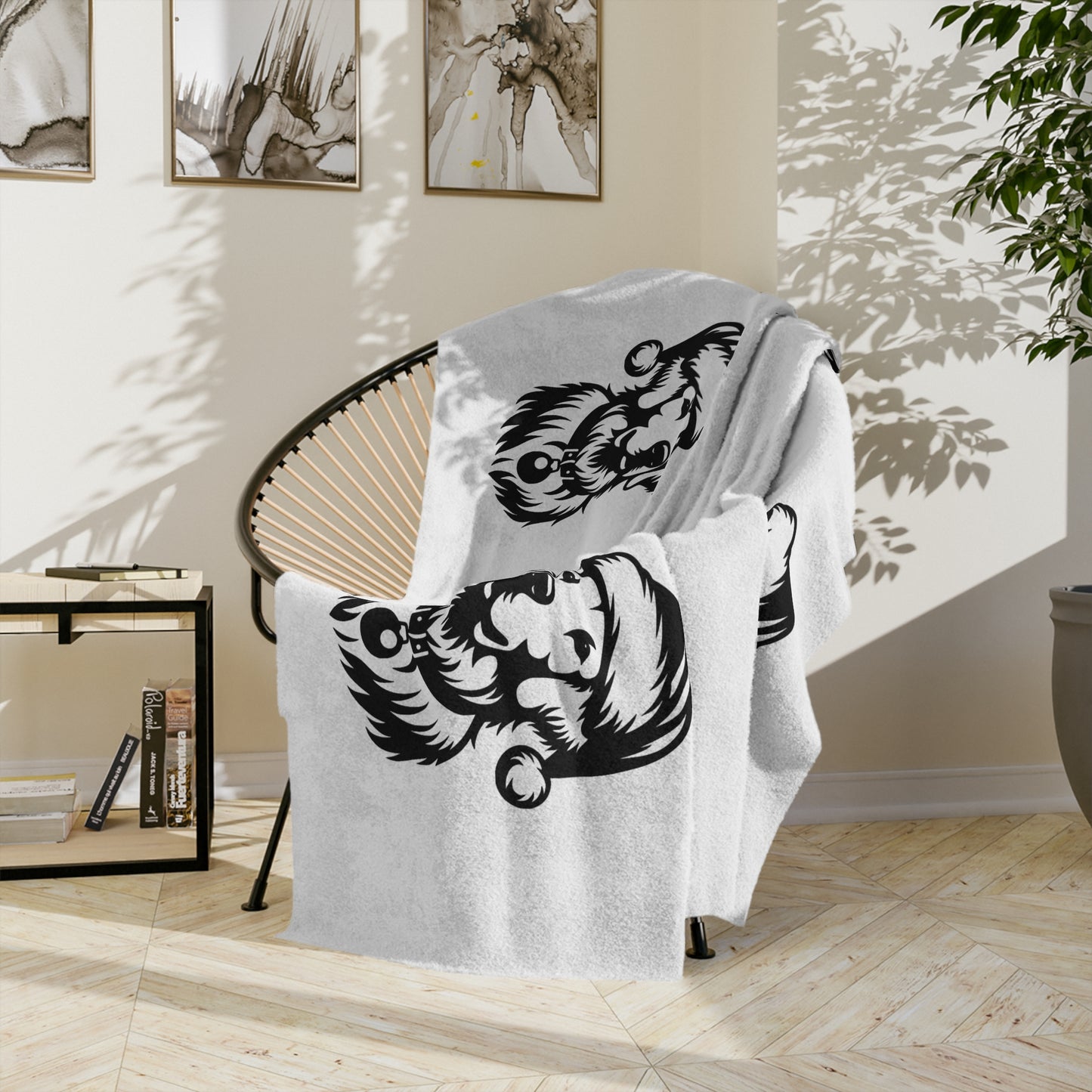 Santa Paws Golden Velveteen Microfiber Blanket