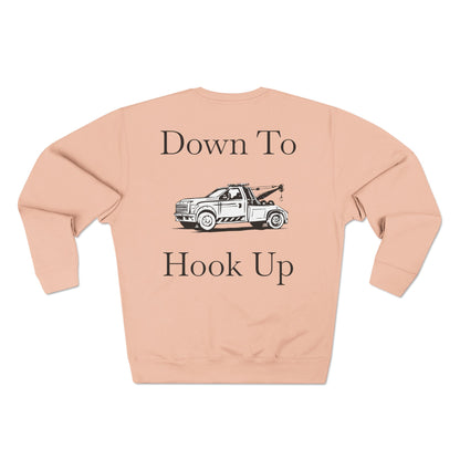 Down To Hook Up Unisex Crewneck Sweatshirt
