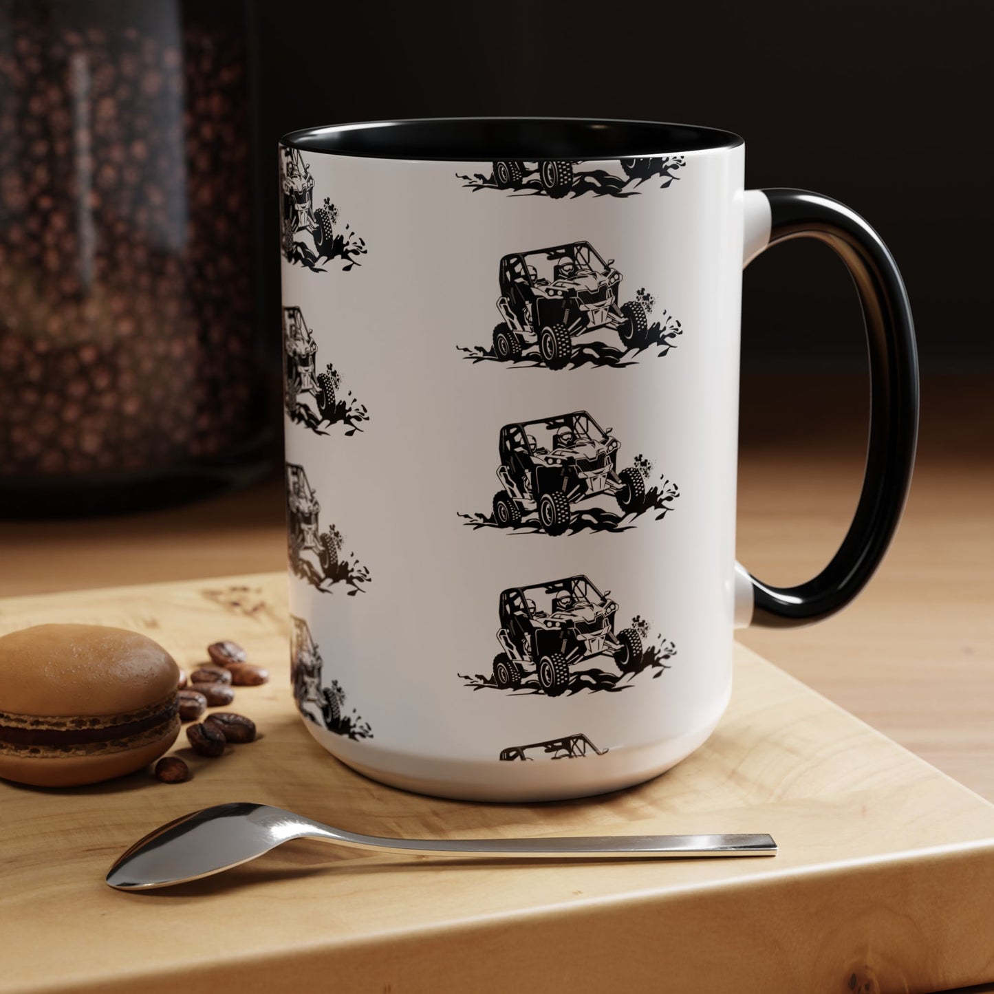 Slingin' Mud Side By Side 2-Tone Coffee Mug