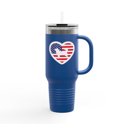 Malamute Flag Insulated Travel Mug