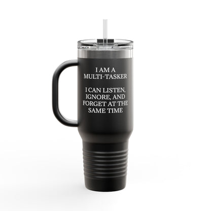 Multi-Tasker Insulated Travel Mug