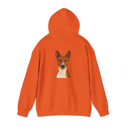 Basenji Head Unisex Hoodie