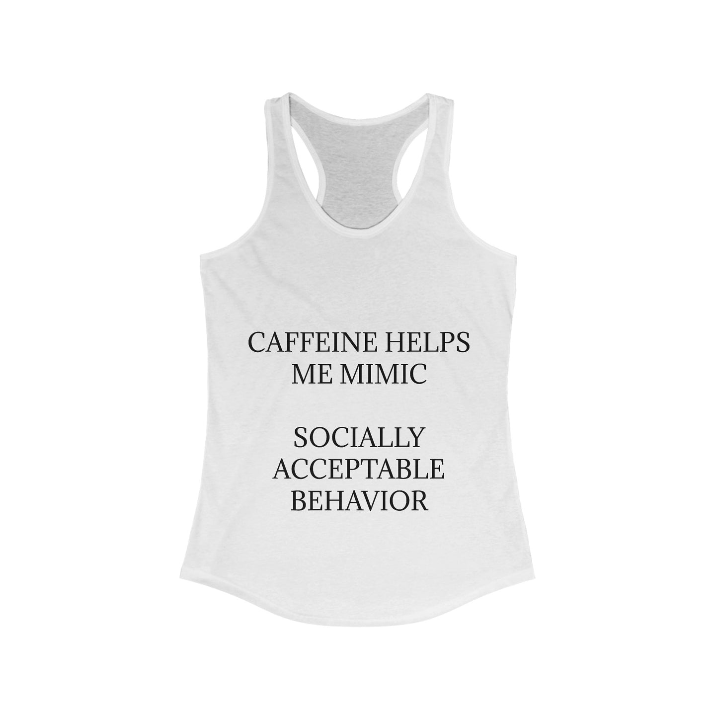 Socially Acceptable Women's Racerback Tank