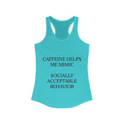 Socially Acceptable Women's Racerback Tank