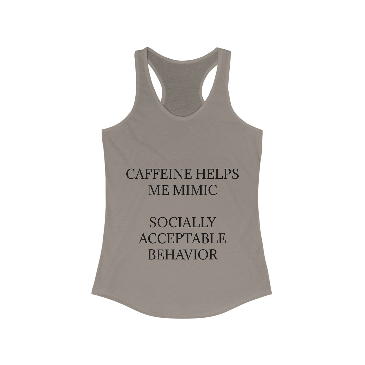 Socially Acceptable Women's Racerback Tank