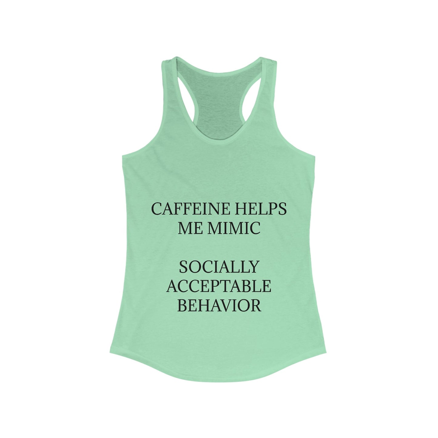 Socially Acceptable Women's Racerback Tank