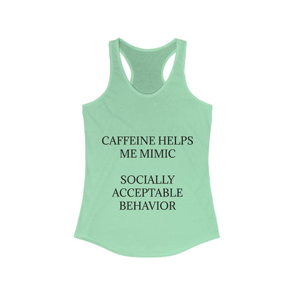 Socially Acceptable Women's Racerback Tank