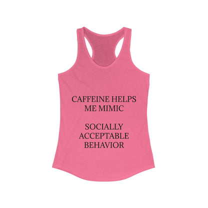 Socially Acceptable Women's Racerback Tank