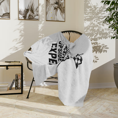 Racecar Backwards Velveteen Microfiber Blanket