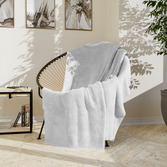 My Heart Beats For Aussies Velveteen Microfiber Blanket